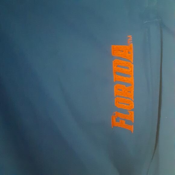 Nike Florida Gators On Field Track Training Pants Ankle Zip Men's S Blue Warmup - Picture 5 of 13